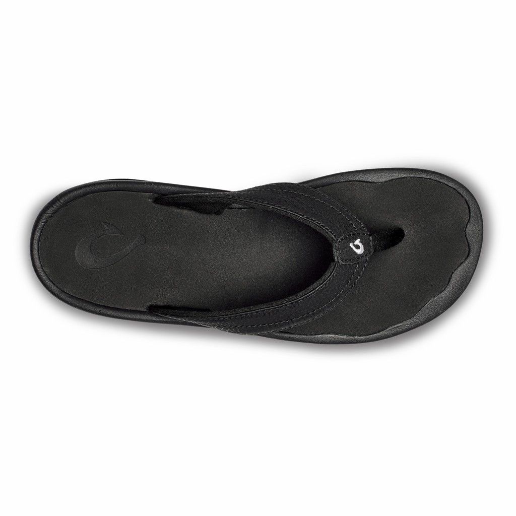 Olukai Women's Ohana Flip Flop - Black US931-067